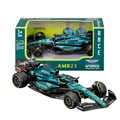 Bburago - Aston Martin AMR23#18 Stroll - Realistisches F1-Modellauto im Maßstab 1:43, Diecast-Replik mit offizieller Aston Martin-Lizenz, empfohlenes Alter 3+ Jahre
