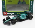 BURAGO 1/43 ASTON MARTIN F1 AMR23 2023 LANCE STROLL STATISCHES MODELL DIECAST