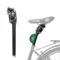 CONTEC Feder-Sattelstütze SP-060 Slim Long Travel, Parallelogramm Aufbau, 36mm Federweg, hochwertiges Aluminium, für 70-85kg Fahrergewicht, schwarz