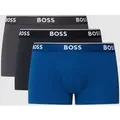 BOSS Trunks mit elastischem Logo-Bund im 3er-Pack in Royal, Größe XXL