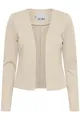 ICHI IHKATE Damen Blazer Kurzblazer Jackenblazer mit Stretch Comfort fit, Größe:XL, Farbe:Doeskin (151308)