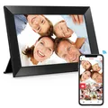10,1 Zoll WiFi Digitaler Bilderrahmen, 1280x800 HD Touchscreen, 32GB Speicher