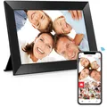Digitaler Bilderrahmen WiFi 10 Zoll 1280x800 HD Touchscreen