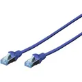Digitus - Dk-1532-010/b Rj45 Netzwerkkabel, Patchkabel Cat 5e Sf/utp 1.00 M Blau Verdrillte Paare 1 St