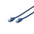 Digitus Patchkabel CAT 5e SF-UTP PVC RJ45 Stecker 1 m blau