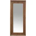 Standspiegel Aamina – Handgeschnitzter Spiegel aus Mangoholz 158x68 cm