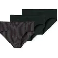 SCHIESSER Herren Slips, 3er Pack - "95/5", Supermini, Cotton Stretch, uni/gestreift