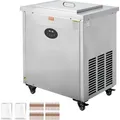 VEVOR Kommerzielle Eismaschine, 2 Formen-Set – 52-teiliges Eismaschine zum Herstellen von Eis am Stiel, Eislutscher aus Edelstahl, Eismaschine f...