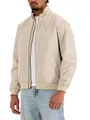 Redbridge Herren Übergangsjacke Leichter Blouson mit Stehkragen und Reißverschluss Freizeitjacke für Frühling und Herbst Beige L