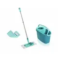 Leifheit CLEAN TWIST M Ergo Bodenwischer Set, 4-teilig 52137 , 1 Set = Bodenwischer, 1 Mopp-Presse, 2 Wischbezüge