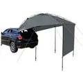 Skandika Sonnensegel SUV, Vorzelt für Auto, Heckklappe, freistehend auch ohne Auto, wasserdicht, Aufstellstangen, mit Seitenwand, 3000mm Wassersäule, Tarp