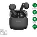 4smarts SkyBuds Air, True Wireless Stereo (TWS), Anrufe/Musik/Sport/Alltag, 40 g, Kopfhörer, Schwarz - Schwarz