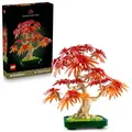 LEGO Botanischer Bonsai Ahornbaum 10348 Herbstdeko Erwachsene Geschenk 474 Te...