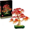 LEGO Botanicals Japanischer Roter Ahorn Bonsai-Baum, Künstliche Pflanzen (10348)