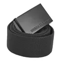 Urban Classics - CANVAS Gürtel extra lang 140cm schwarz