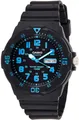 Casio MRW200H2BVEF Herren-Armbanduhr Analog Quarz Resinarmband 10 ATM 45 mm