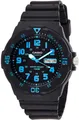 Casio MRW200H2BVEF Herren-Armbanduhr Analog Quarz Resinarmband 10 ATM 45 mm