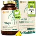 Veganes Omega 3 aus Algenöl | 120 hochdosierte Kapseln für 4 Monate | Nur 1 Kapsel täglich | laborgeprüft auf Reinheit