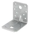 Alberts 330354 Schwerlast-Winkelverbinder mit Sicke | sendzimirverzinkt | 70 x 70 x 55 mm