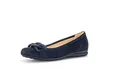 Gabor Damen Klassische Ballerinas, Frauen Flats,klassisch elegant,Ballerinen,Pumps,Halbschuhe,Sommerschuhe,Slipper,Dark-Blue (Uni),40.5 EU / 7 UK