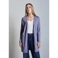 STREET ONE Strickjacke aus softer Viskose lila 38 EU