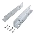 SOTECH 1 Paar Montagewinkel KW1-250-H76-L305 Silber verzinkt Länge 305 mm (12") Materialstärke 3 mm für Boden- u. Plattformmontage der Schwerlastauszüge KV1-250-H76-Lxxx-NF u. KV1-250-H76-Lxxx-LC