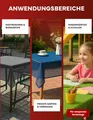 Gartentischdecke Schaum PVC Weichschaum 130 x 160 cm - gruen