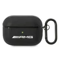 AMG Mercedes Airpods Pro 2 Hülle Case Cover Genuine Leather Big Logo Collection