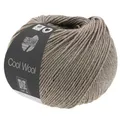 Wolle Kreativ! Lana Grossa - Cool Wool Melange - Fb. 1421 graubraun meliert 50 g