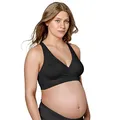 Medela Keep Cool Schlaf-Bustier Still-BH Schwangerschafts-BH Soft, Schwarz, M