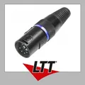 Adam Hall Connectors K3 DMXT 5 DMX Terminator 5 pol 120 Ohm