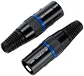 Adam Hall Connectors 3 STAR DMXT 5 XLR Stecker 5-Pol | mit Abschlusswiderstand
