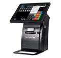 OLYMPIA OFFICE Registrierkasse T210, Kassensystem für Restaurant und Gastronomie, schwarz