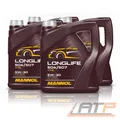 MANNOL 4x 4 L LITER LONGLIFE 504/507 5W-30 MOTOR-ÖL MOTOREN-ÖL