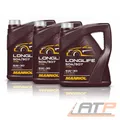 MANNOL 3x 4 L LITER LONGLIFE 504/507 5W-30 MOTOR-ÖL MOTOREN-ÖL