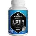 BIOTIN 10 mg hochdosiert vegan Tabletten, 180 St PZN 16018634