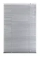 Lichtblick Aluminium Jalousie, Alu-Jalousie mit Klemmträgern und Wandmontageclips für Fenster und Türen Silber, 40 cm x 60 cm (B x L)