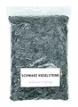 Landare Kieselsteine Schwarz 1,8kg - Dekosteine - Dekosteine für Vasen - Aquarium Kies Schwarz - Kieselsteine Deko - Kieselsteine Klein - Zierkies - Kieselsteine Garten (6-10 mm)