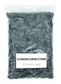 Kieselsteine Schwarz 1,8kg  Dekosteine  Dekosteine für Vasen  Aquarium Kies S...