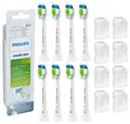 NEU Philips Sonicare Bürstenköpfe DiamondClean HX6068 Weiß 8er Set Standard