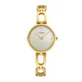 s.Oliver Damen Uhr Armbanduhr Edelstahl silber 2033524