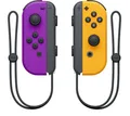 Nintendo Joy-Con (L)/(R) - Game Pad - kabellos - Neon Orange, Neon-Purpur (Packung mit 2)