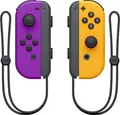 Nintendo Joy-Con (L)/(R) - Game Pad - kabellos - Neon Orange, Neon-Purpur (Packung mit 2)