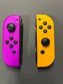 Joycons - Orange/Lila - Hall-effect Original Nintendo