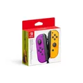 Nintendo Joy-Con 2er-Set Neon-Lila/Neon-Orange