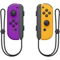 Nintendo Set 2 Joy-Con Lila-Orange Für Nintendo Switch Originalzubehör