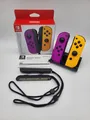 Nintendo Switch Joy Con Controller Neon Lila Orange OVP *Blitzversand*