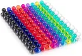 160 Stücke 11 x 17mm farbige und transparente Magnete, 8 Farben, Perfekt für W