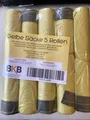 5 Rollen Gelbe Säcke Gelber Sack mit Zugband - Wertstoffsack - 65 Stück je 90 l