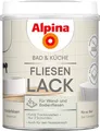 Alpina Bad & Küche Fliesen-Lack Kreidefelsen – seidenmatter Fliesenlack für Wandfliesen im Innenbereich, feuchtraumgeeignet & streichfertig, ideal für Badezimmer, Küche & WC – 0,75 L